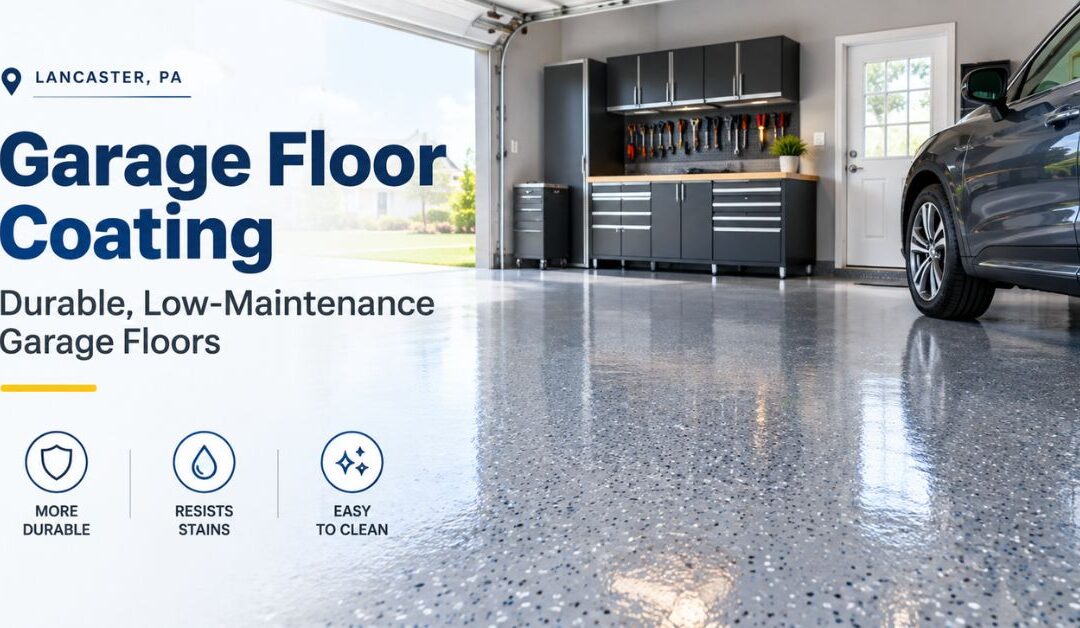 Garage Floor Coating Lancaster, PA – Durable, Low-Maintenance Garage Floors